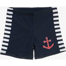 92/98 Badbyxor Barnkläder Playshoes Pojkar Uv-Schutz Shorts Maritim Badbyxor, Blå 122/128