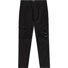 CP COMPANY Kid's Cotton Cargo Pants - Black