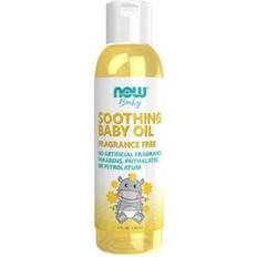 Now Foods Soothing Baby Oil Fragrance Free 118ml