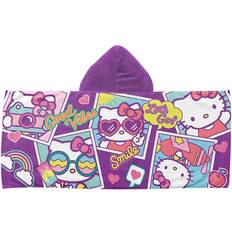 Hello Kitty Lets Go 22 x 51 Inch Kids Hooded Beach Towel