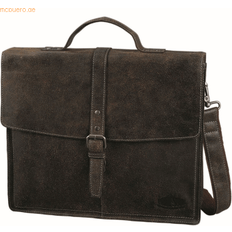 Cuir - Marron Mallettes Pride&Soul Businesstasche Lucky 37x30x8cm Leder braun