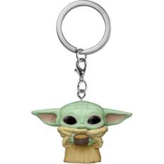 Funko Pocket Pop! Keychain: Star Wars The Mandalorian The Child with Cup