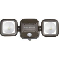Mr Beams Væglamper Mr Beams MB 3000 LED Udendørslyskaster Med Bevægelsessensor Koldhvid Vægarmatur