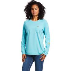 Ariat Women T-shirts Ariat Women's Long-Sleeve Rebar Heat Fighter Work T-Shirt