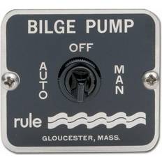 Bombas de achique Rule Pumps Standard Panel Switch Black 12 32V