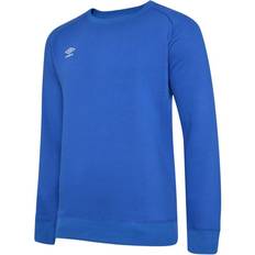 White Sweatshirts Umbro Kid's Club Leisure Sweatshirt - Royal Blue/White