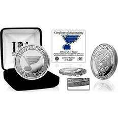 Highland Mint St. Louis Blues NHL Commemorative Coin (39mm) Münze, silber