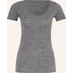 Merino Wool Base Layer Tops Icebreaker Damen Siren Sweetheart T-Shirt