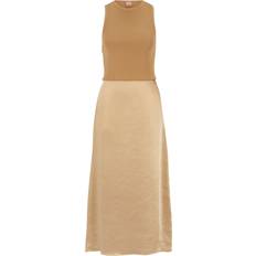 HUGO BOSS Beige Dresses HUGO BOSS Gestricktes Kleid FLAURELIA Slim Fit