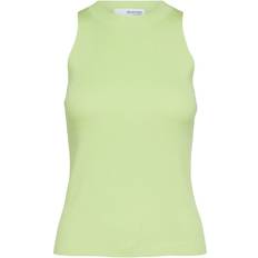 Selected Tanktops Selected Sleeveless Knitted Top - Sharp Green