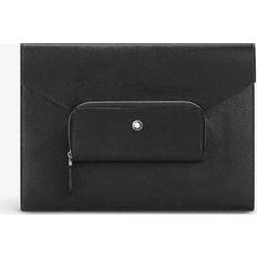 Montblanc Black Sartorial Grained-leather Pouch