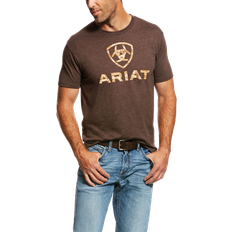 Ariat Men T-shirts Ariat Men's Liberty USA T-Shirt Brown Heather