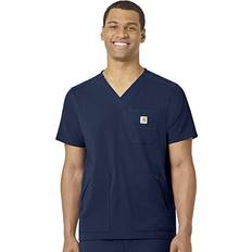 T-shirts Carhartt Men's Rugged Flex Modern Fit 5-Pocket V-Neck Top Navy