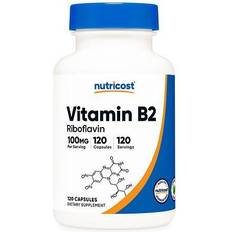 Nutricost Vitamin B2 Riboflavin 120 pcs