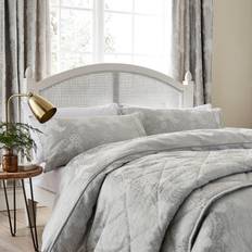 Sanderson Ashbee Kingsize Duvet Cover White, Grey
