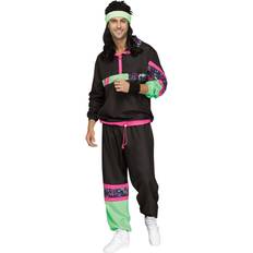 Fun World 80's Track Suit Men's Costume One