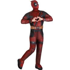 Red Costumes Jazwares Adult deadpool costume