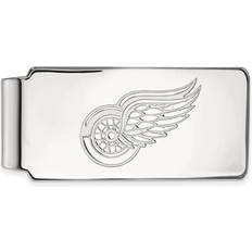 LogoArt Silver Detroit Red Wings Money Clip