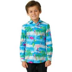 Kostumer OppoSuits Flaminguy Skjorte Dreng