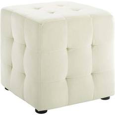 Modway White Benches modway Contour Settee Bench