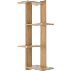 Wall Shelves on sale Danya B Alvar 11.8 Corner 4-Tier Floating Ledge Column Wall Shelf