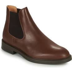 Selected Homme SLHBLAKE LEATHER CHELSEA BOOT herren Herrenstiefel Braun