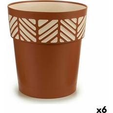 Stefanplast Självvattnande blomkruka Orfeo Terrakota n