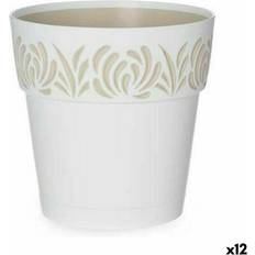 Krukor, Plantor & Odling Stefanplast Självvattnande blomkruka Gaia ∅15cm