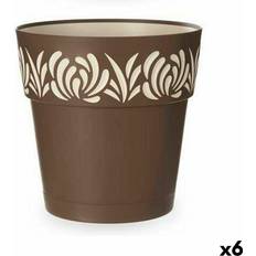 Krukor, Plantor & Odling Stefanplast Självvattnande blomkruka Gaia