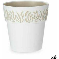 Krukor, Plantor & Odling Stefanplast Självvattnande blomkruka Gaia
