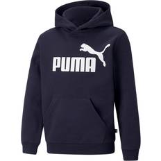 Puma Youth Essentials Hoodie with Large Logo - Peacoat (586965_06)