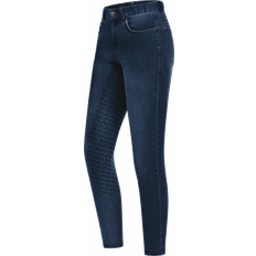 Hestesport Jeans ELT Luna Jeansreithose Damen dunkelblau