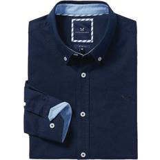 Crew Clothing Slim Oxford Shirt Navy