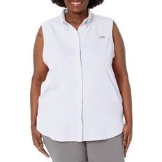 Columbia Women Shirts Columbia Women's Tamiami Sleeveless Shirt, White