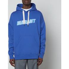 Isabel Marant Logo Hoodie Stilfuldt Sweatshirt - Blå