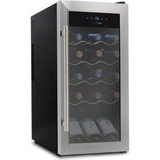 18 bottle wine cooler NutriChef Digital Black