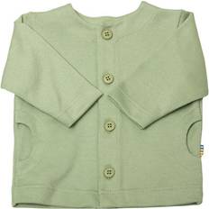 Grønne Kofter Joha Cotton Cardigan - Pale Green