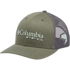 Columbia Accessories Columbia PFG Logo Mesh Snapback High Crown - Cypress/Cool Green/Bass