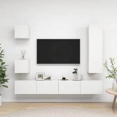 Veggskap vidaXL Set 5 Stand Wall Cabinet