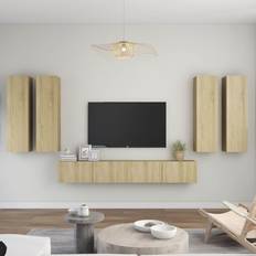 Veggskap vidaXL Set Sonoma Wall Cabinet