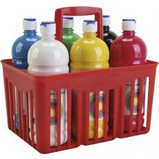Hobbyartikler Creativ Company Skole temperamaling mat, ass. farver, mat, 6x1000 ml