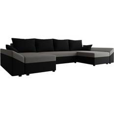 Hjørnesofaer - Pink Ecksofa Dante U U-Form Wohnzimmer Alova 04 Sofa