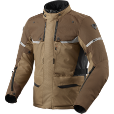 Brown Motorcycle Jackets Rev'it! Outback H2O Jacket Brown