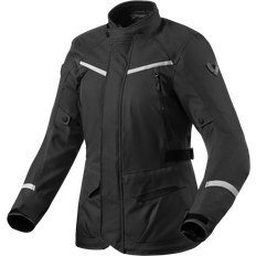 Rev'it! Motorjassen Rev'it! Voltiac H2O Ladies Black/Silver Textile Jacket