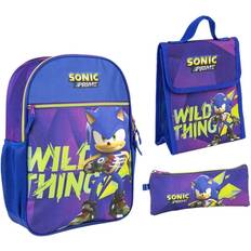 Sonic Prime Rucksack lunch box backpack 42cm