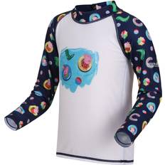 Poliéster Conjuntos UV Regatta Kid's Peppa Pig Rash Suit - Navy White (RKM021-6H7)