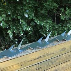 Party Machines vidaXL Wall Spikes 2 pcs Steel 1 m