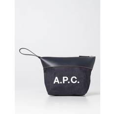 A.P.C. Computer Bags A.P.C. Cosmetic Case Men colour Blue