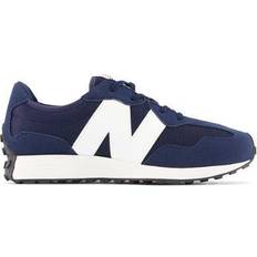 New Balance Big Kid's 327 - Natural Indigo with White