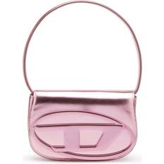 Diesel 1DR Sac Iconique À Bandoulière En Cuir Effet Miroir - Rose